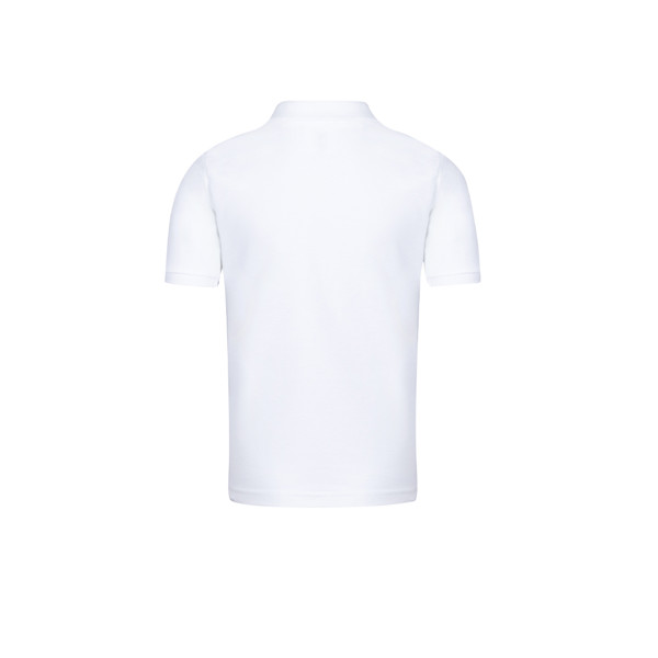 Polo Criança Branco "keya" YPS180 - Branco / M