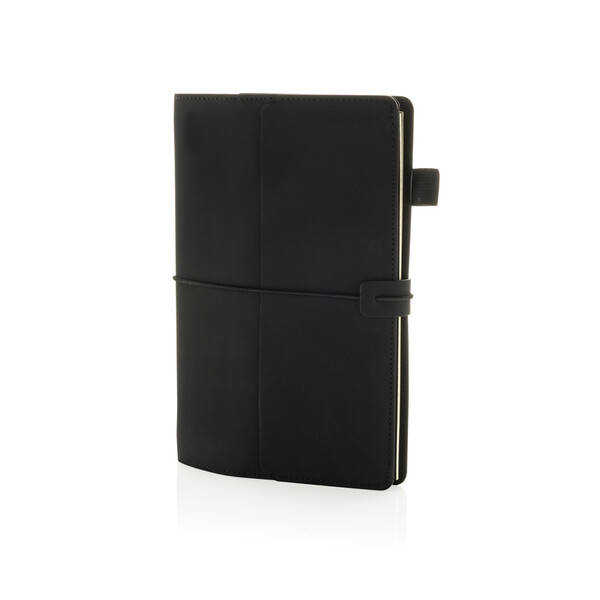 Taccuino 3in1 ricaricabile Daily Notes Binder in PU - Nero