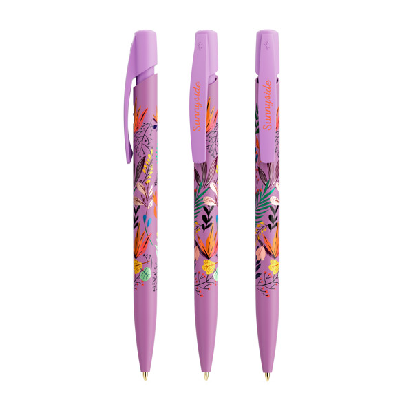 Stylo-bille BIC® Media Clic - Violet