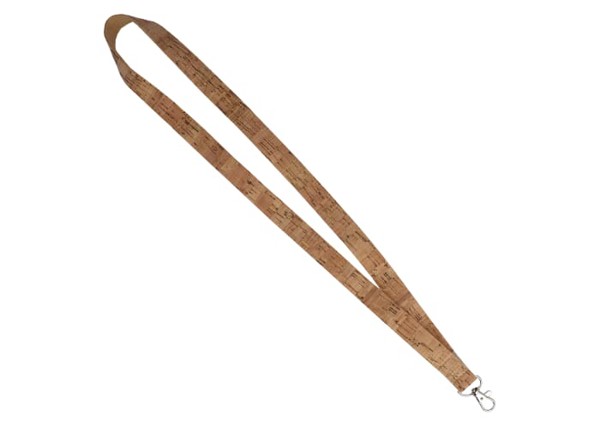 Cork lanyard