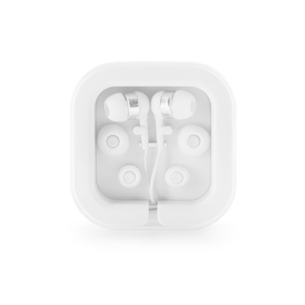 Auriculares com cabo USB-C  e microfone incorporado - Branco - PRESLEY