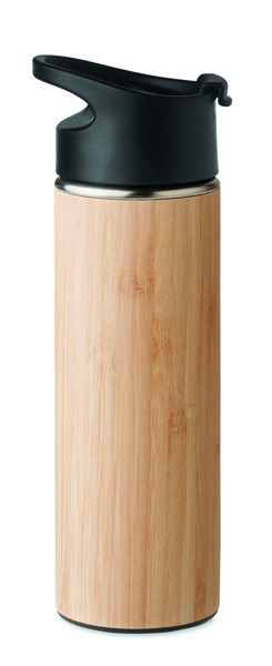 Nanda bamboo vacuum flask, 450 ml