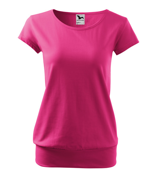 Tričko Dámske Malfini® City - Purpurová / 2XL