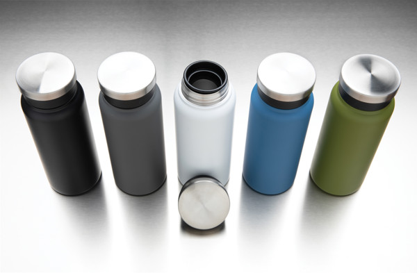 Termo fľaša z RCS recyklovanej ocele 600ml - Zelená