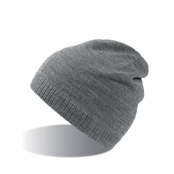 Gorro Everest , 100% Acrílico - Azul Royal E Branco