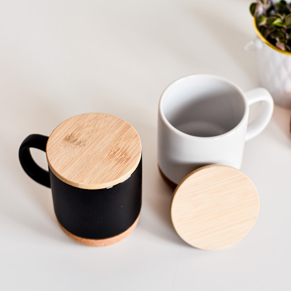 400 ml Giulia ceramic mug - Black