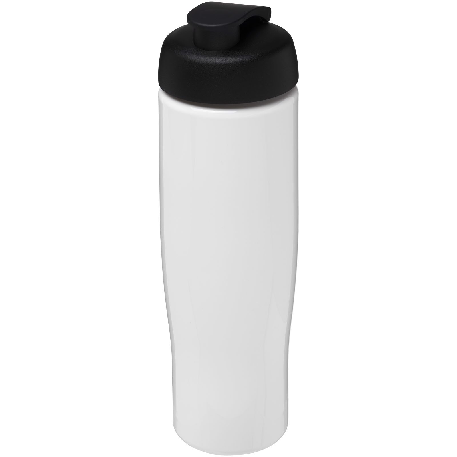 H2O Active® Tempo 700 ml flip lid sport bottle - White / Solid Black