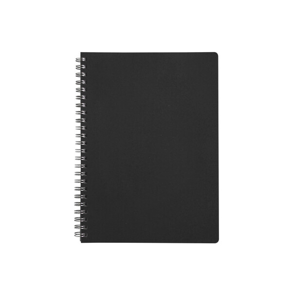 Cahier spirale A5 LIBER - noir