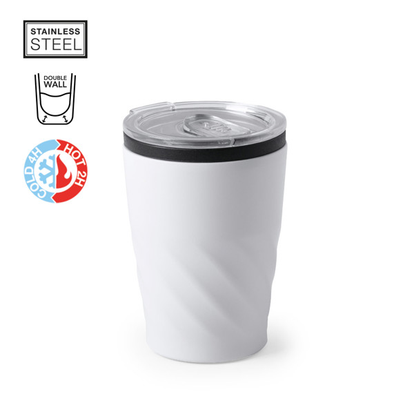 Vaso Térmico Ripon - Blanco