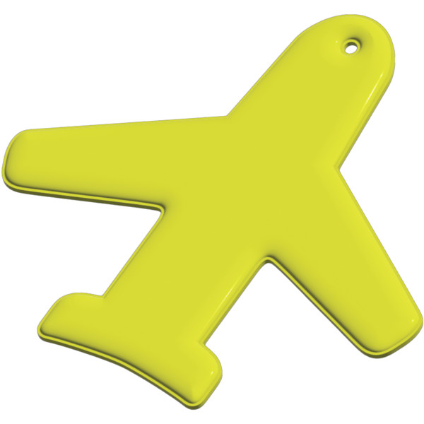 Pendente plano refletor em PVC RFX™ - Amarelo neón