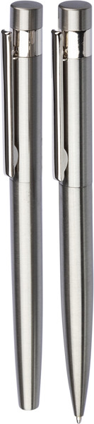 Conjunto de escrita de aço inoxidável reciclado Fritz
