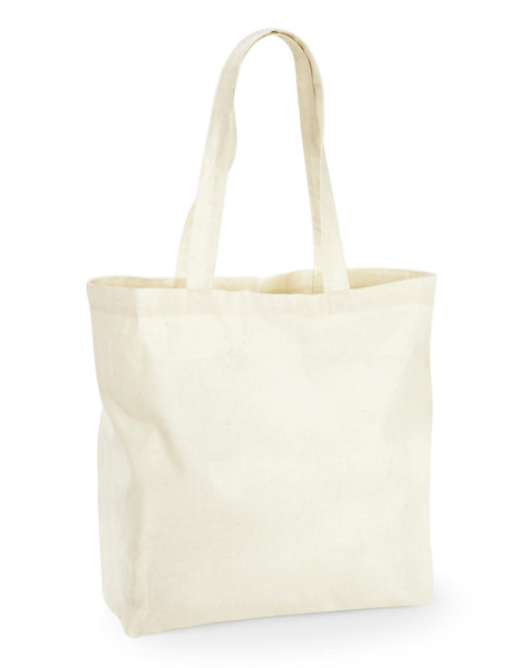 Recycled Cotton Maxi Tote - Black / ONE SIZE
