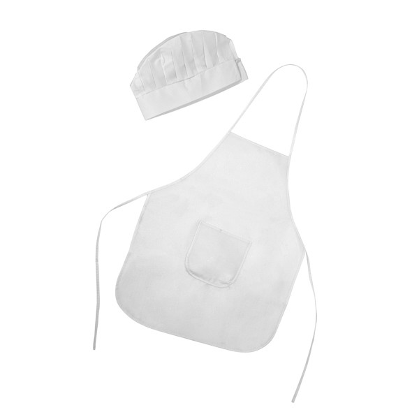 Set Delantal - Blanco