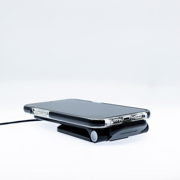 HOSON - CHARGEUR SANS FIL INDUCTION 15W STAND EN MATÉRIAUX RECYCLÉS