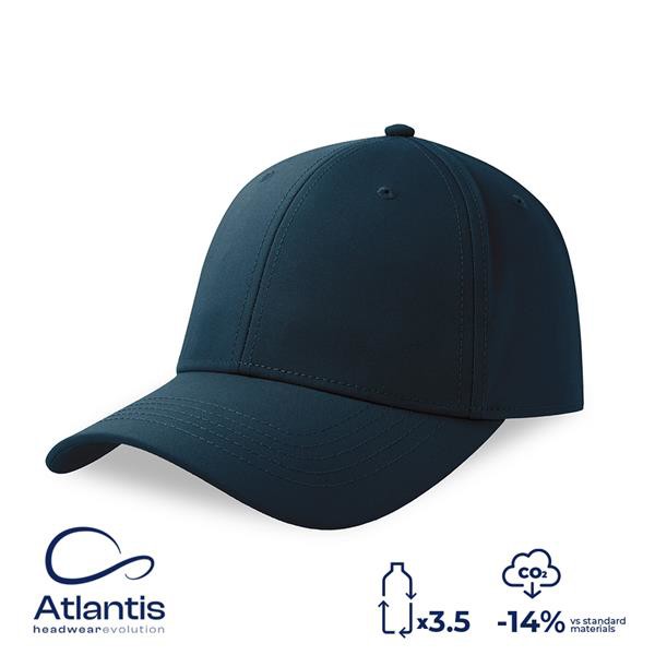 Boné Pitch, 95% Poliéster Reciclado/ 5% Elastano - Cinza Escuro / L_XL