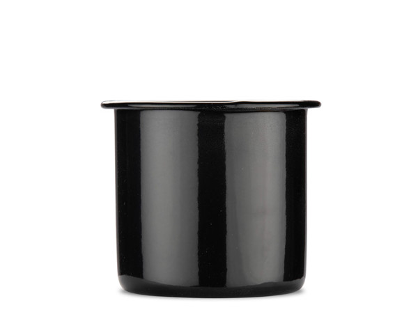Enameled mug EMAL 300 ml - black