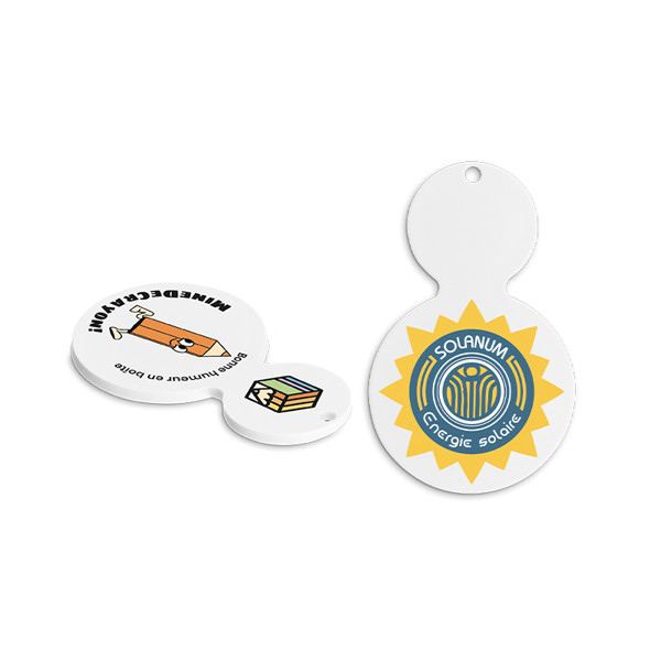 PLASTIC (ABS) ROUND TOKEN Ø55mm