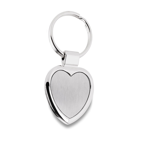Stout Heart metal keyring