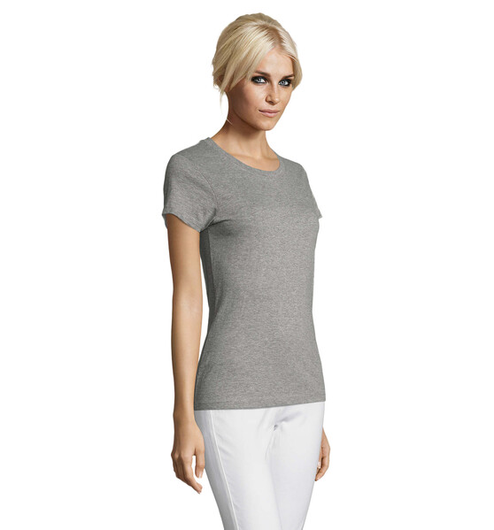 REGENT T-SHIRT SENHORA 150g Regent Women - Cinzento Dois TonsM