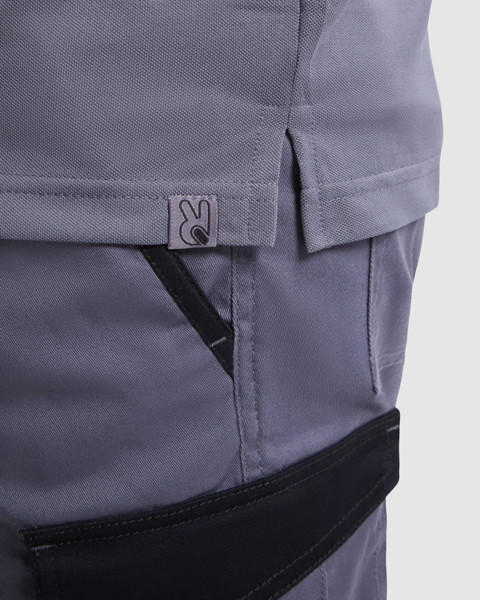 Samurai Polo Shirt - Lead/Black / XXL