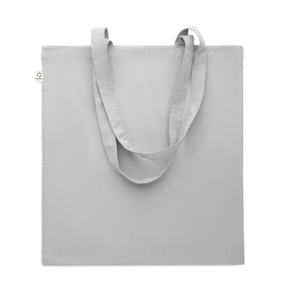 Sac shopping en coton recyclé Viveka Colour - Gris