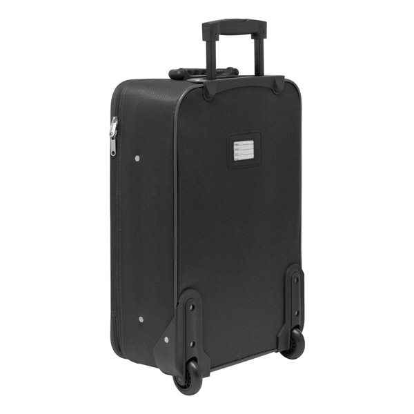 Galway trolley suitcase, 1200D polyester, 55x35x20cm - Grey