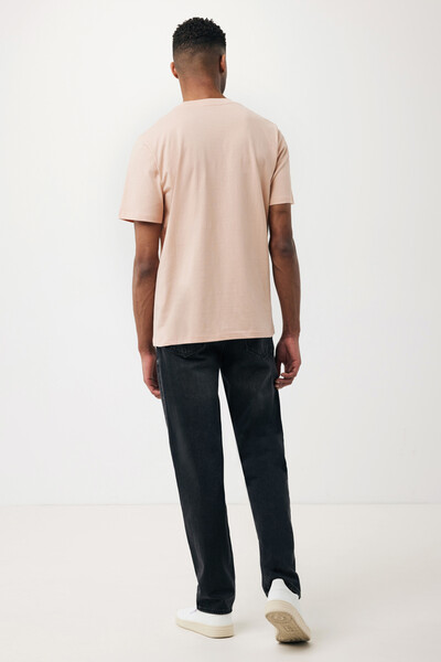 Iqoniq Sierra lightweight recycled cotton t-shirt - Peach Nectar / XXXL