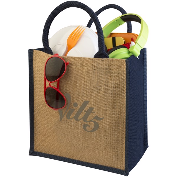 Shopper in Juta Chennai - 16L - Naturale / Navy