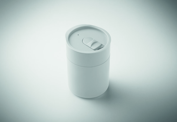 PP tumbler 330ml Goblet - White