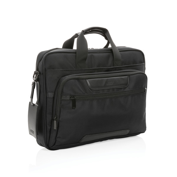 Swiss Peak laptop bag 15.6", recycled 1680D PET