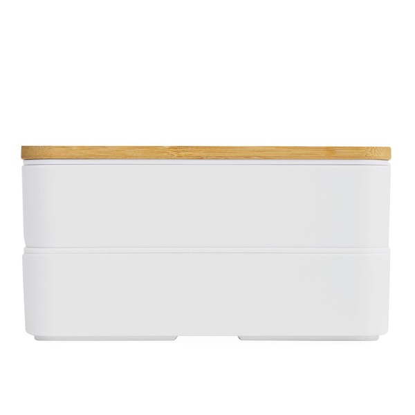 Lunchbox Double Level - Weiß