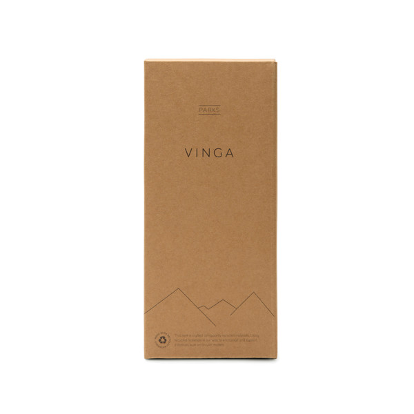 VINGA Parks RCS SS bottle, 400 ML - Black