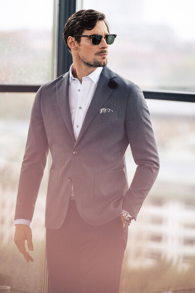 Club Blazer 30 Grey melange 54