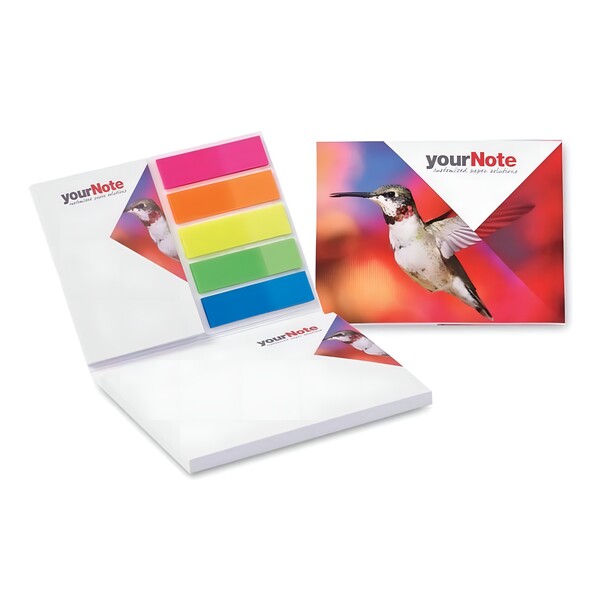 Paper soft cover memo pad (EU made) - Full colour