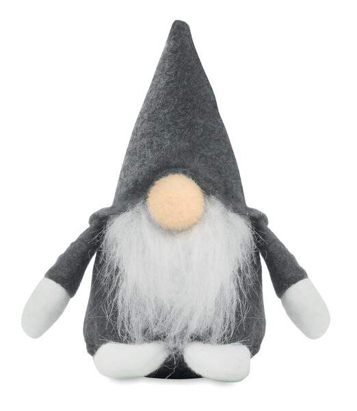 Felt gnome decoration Frosty - Grey
