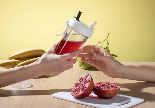 Mug with two compartments DUI 420 ml