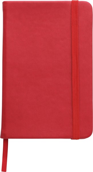 Notitieboek Dita | Gerecycled PU | A6 | Gelinieerd - wit