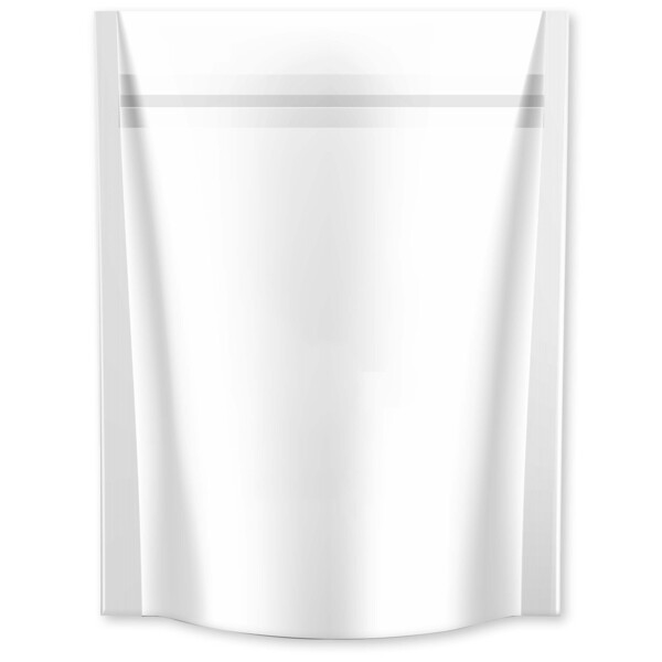 Sada 10 náplastí v papírovém sáčku 150 × 95 mm - Bílá / A