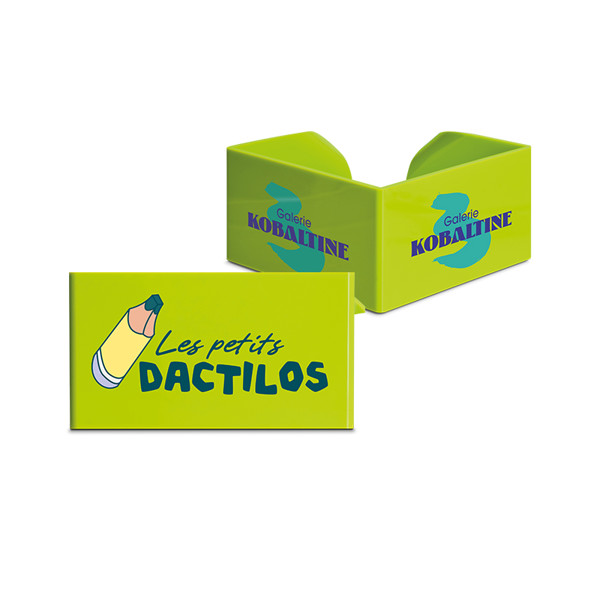 PAPER BLOCK HOLDER (90x90x48mm) - Noir opaque / 