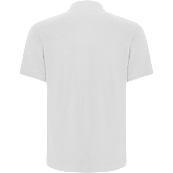 Polo Centauro Premium unisexe à manches courtes - Blanc / 3XL