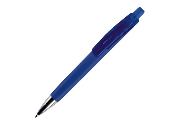 Stylo bille Riva soft-touch - Bleu
