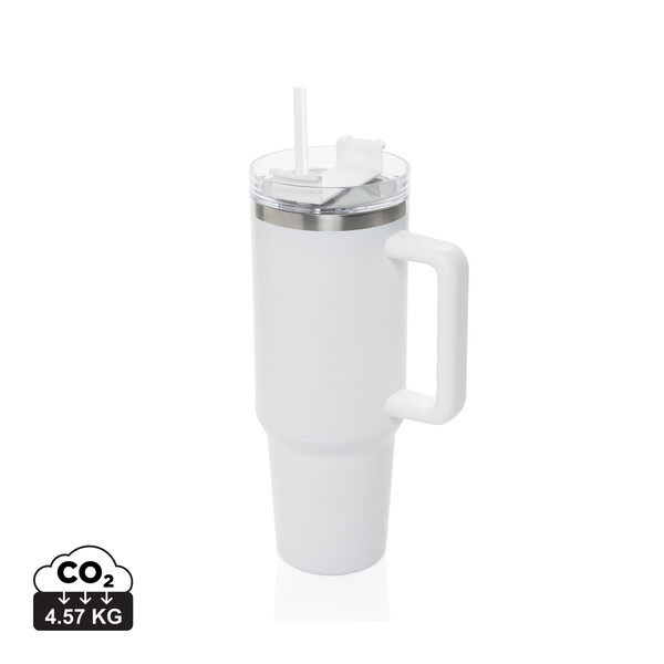 Peakflow RCS recycled staal beker 1200ML - Wit
