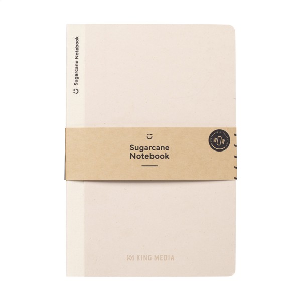 Sugarcane Paper Notebook A5 - White