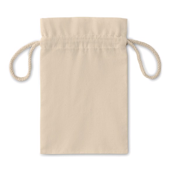 MB - Small Cotton draw cord bag Taske Small