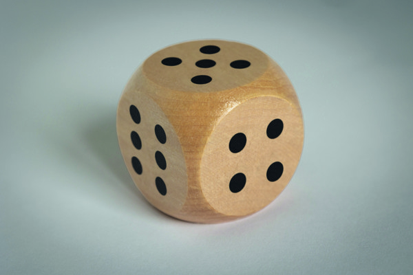 Spielwürfel Schima-Holz Ø 5cm Dado