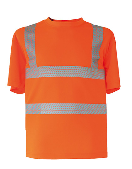 Hi-Vis Broken Reflective Premium T-Shirt Alhambra - Signal Orange / 3XL