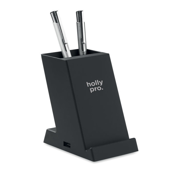 Carregador s/ fios 15W em ABS Block