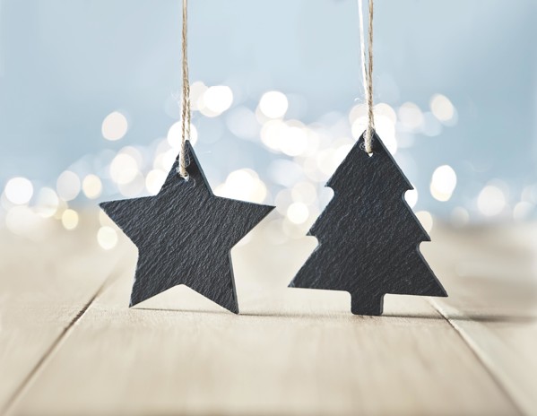 Slate xmas hanger star Slatestar