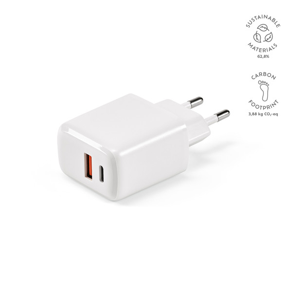 Franklin Wall Charger - Hvid