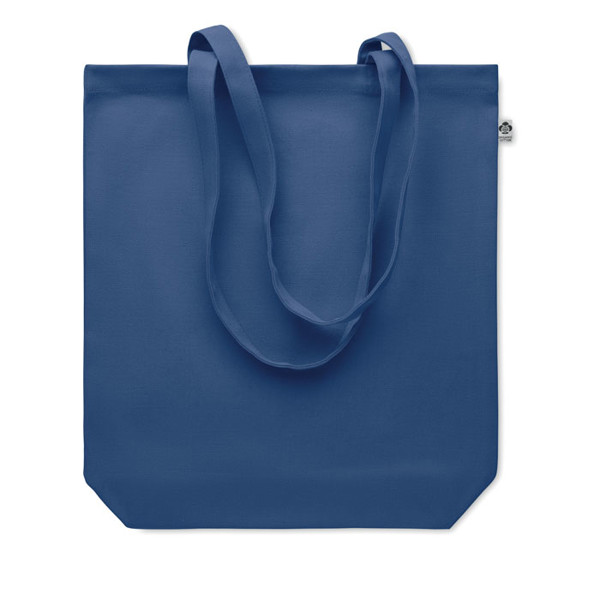 Coco canvas shopping bag organic cotton, 270 g/m² - Blue